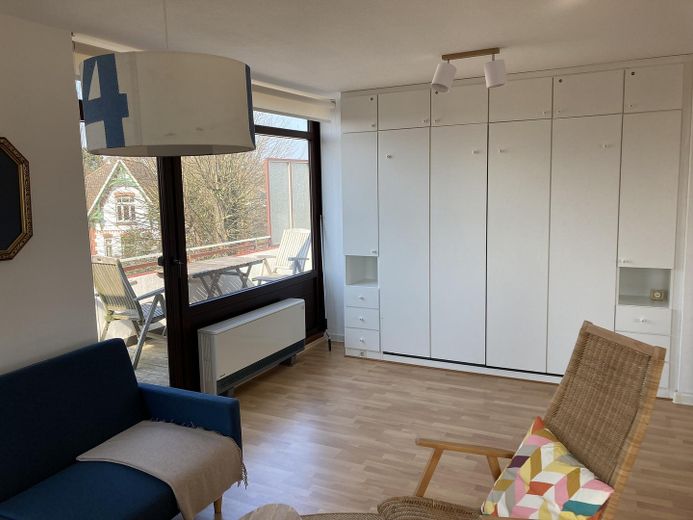 Gemütliche Ferienwohnung in Dahme mit Meerblick – Schrankbett zum Ausklappen