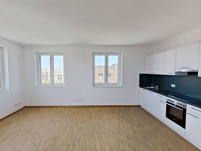 *1 NKM sparen bei Einzug* Modernes Wohnen in Kronsrode: 2-Zimmer-Wohnung mit EINBAUKÜCHE, LOGGIA und BALKON – Ansicht I: Wohn- und Esszimme…