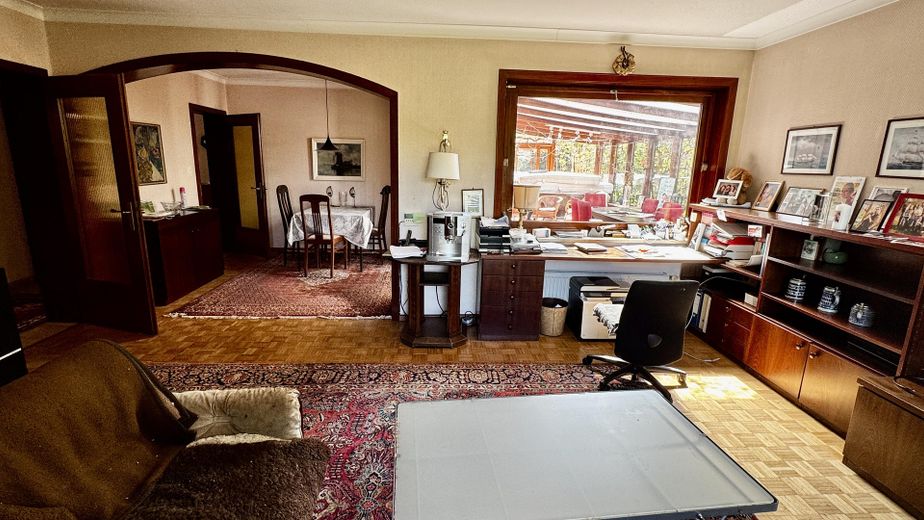 Blick vom Wohnzimmer