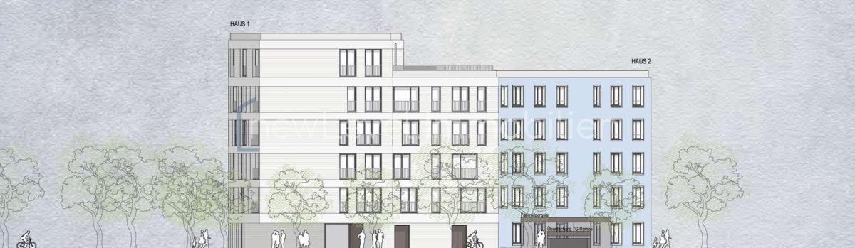 2-Zi. - Eigentumswohnung im ILLERPARK mit Garten | 63,6 m² |  Erstbezug (1.0.2) – Ansicht Theresestraße 1