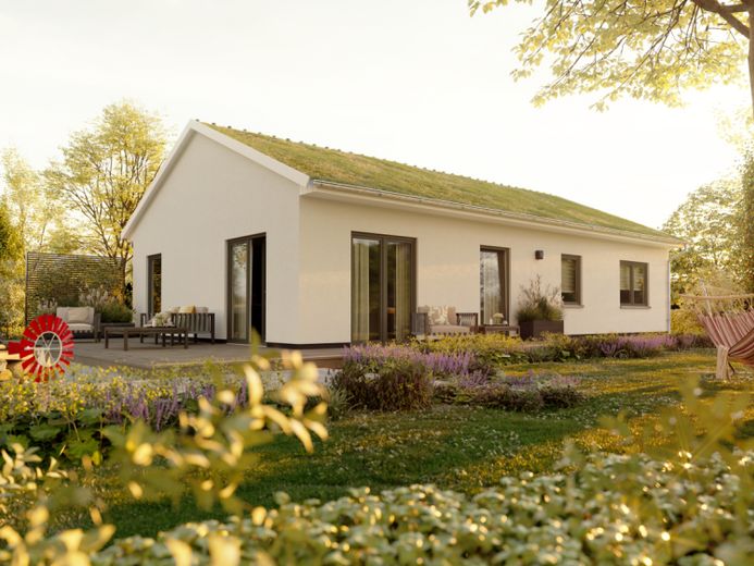 Architecture Meets Nature – the Bungalow with a Green Roof – Photo 1