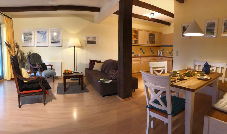 Ferieninvestment + Lebensperspektive + Land auf Rügen – Wohnebene Haus Backbord