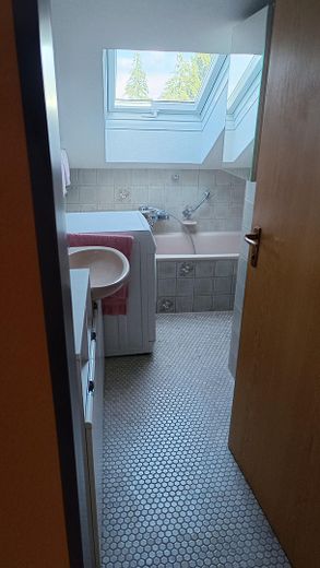 Bad mit Waschmaschine