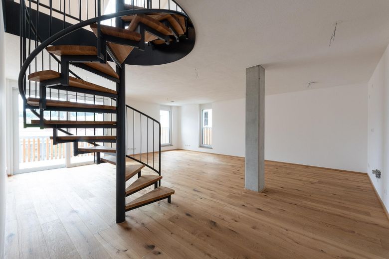 4-Zimmer Maisonettewohnung, Balkon mit Grüntenblick B-22 – Wohnen-Essen-Kochen