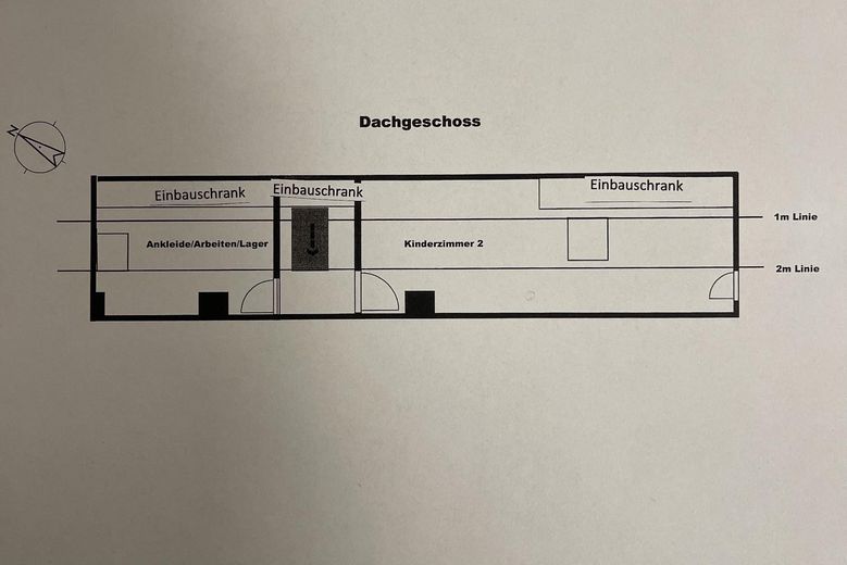 Dachgeschoss Grundriss