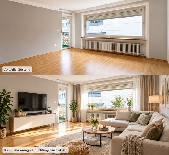 Viel Platz für die Familie – 4 Zimmer, 96 m², Balkon & Einbauküche – Foto 2