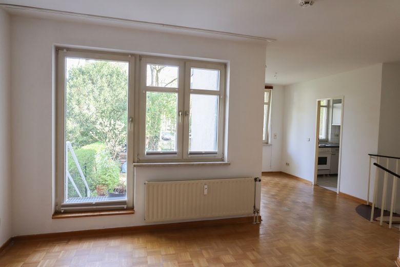 Maisonette-Perle in Stadtvilla – Wohnzimmer