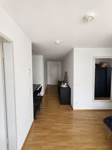 Penthouse-Wohnung mit Blick auf den Markt – Flur