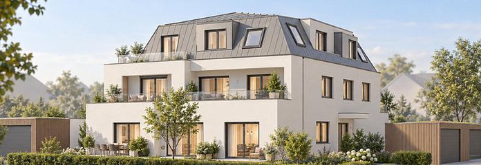 Gran parcela con licencia de obras concedida para un edificio plurifamiliar en Dachau – MFH für 7 Wohnungen