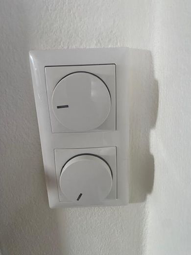 Lichtschalter alle dimmbar