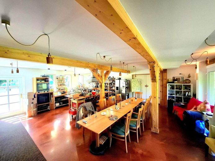Seegut Blaue Blume – Herrenhaus, Wohnhaus & See in der Uckermark – Wohnhaus Küche
