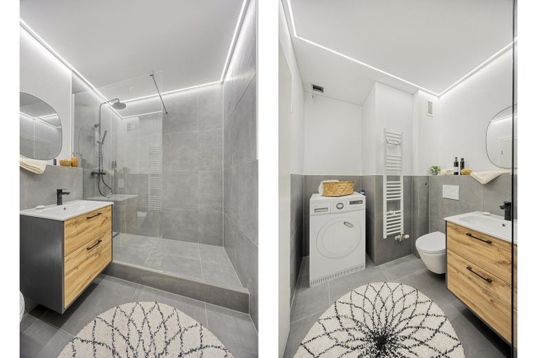 Provisionsfrei & Erstbezug nach Sanierung! Modern, hell & hochwertig – 3 Zimmer mit Garten – Bad_3
