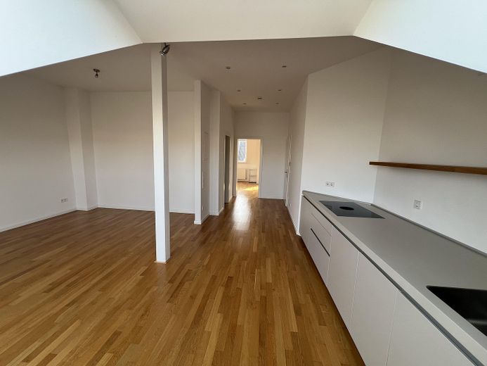 Blick durch die Wohnung