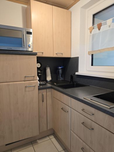 Appartamento arredato di 2 locali con balcone a Norimberga Maxfeld, proprio accanto al parco cittadino – Küche