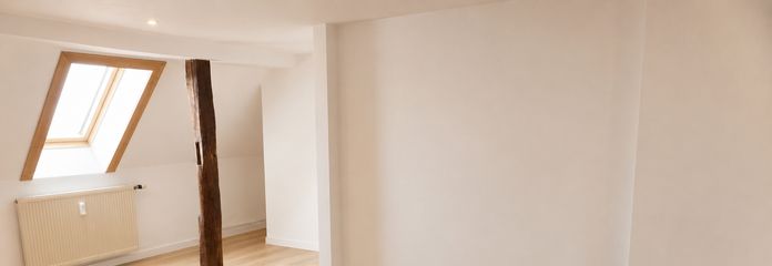 Schlafzimmer mit Vinyl
