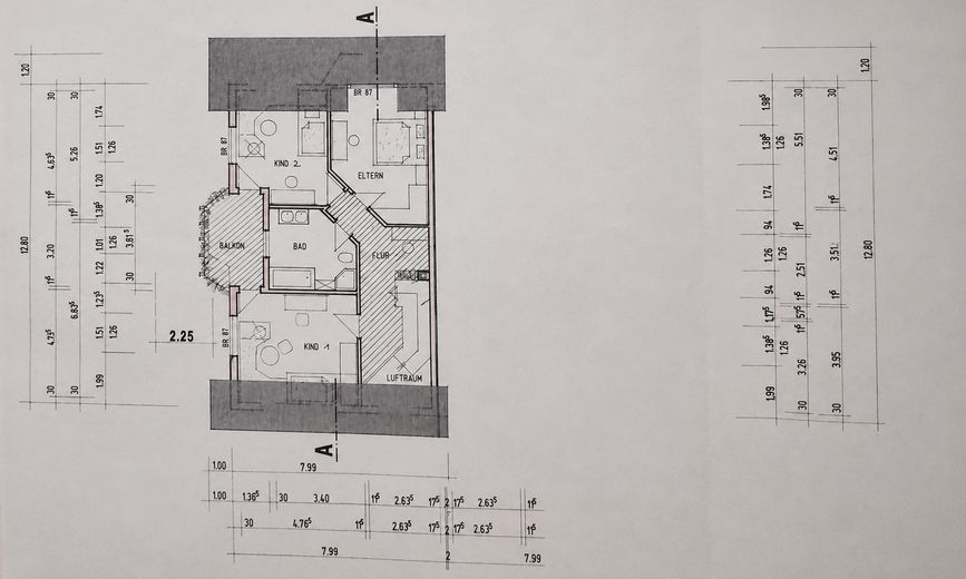 Bergstraße'daki Lorsch'ta galeri ve asma katlı yüksek kaliteli yarı müstakil ev – Dachgeschoß