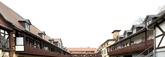 Blick in den Innenhof