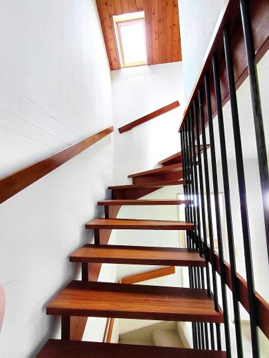Treppe ins Dachgeschoss