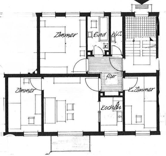 Beautiful 3-room apartment with balcony, KW11 – Grundriss