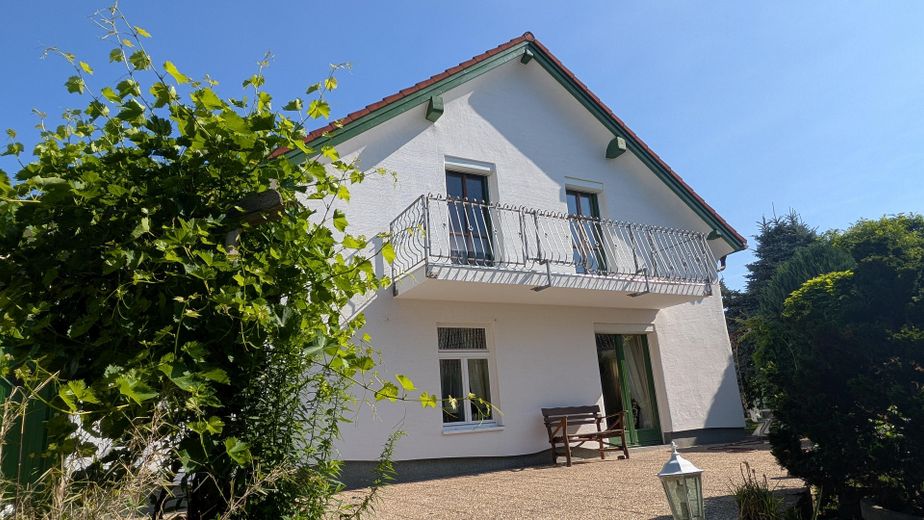 Baubiologischer, moderner Wohntraum in Top-Lage  · Chemnitz - Glösa-Draisdorf – Ansicht Süden Terrasse