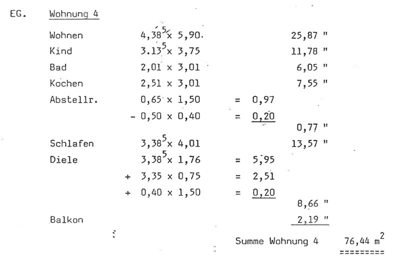 WFL-Berechnung