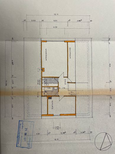 Grundriss Obergeschoss