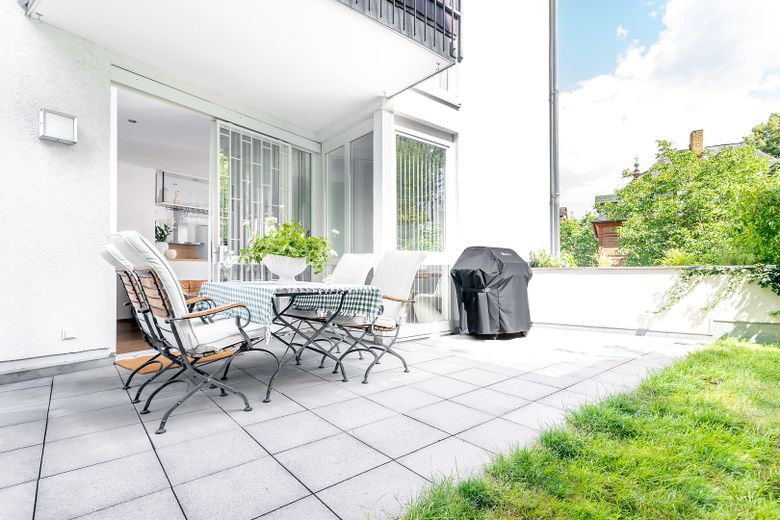 Exklusive Gartenwohnung im Architektenhaus | Villenlage Sonnenberg – Foto 1