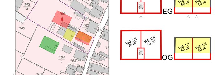 Langenselbold Lageplan - Skizze