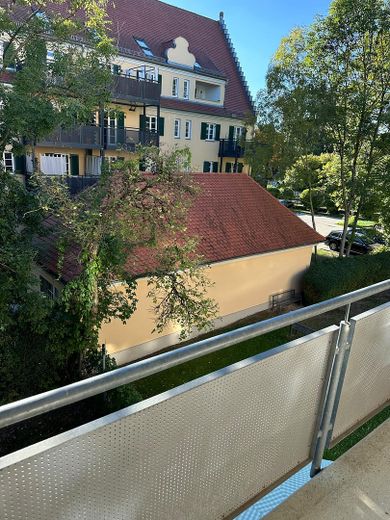 Mieszkanie w dzielnicy Proviantbach – Aussicht vom Balkon