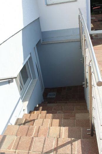 Treppe Außen Untergeschoss