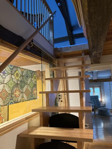 Aufgang zum Seminarraum/Loft