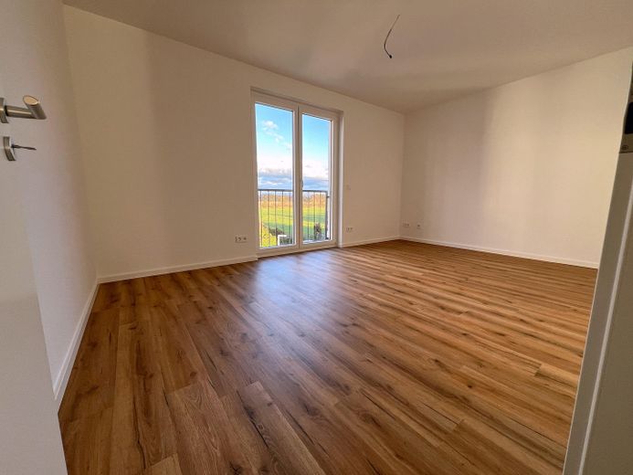 Schlafzimmer mit Ausblick