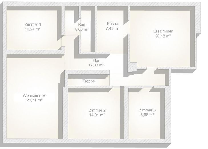 5 Zimmer sanierte Obergeschosswohnung in Neuenkirchen-Vörden – Foto 1