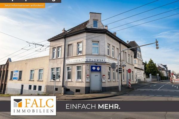 Solingen Höhscheid'de çekici konut ve ticari bina