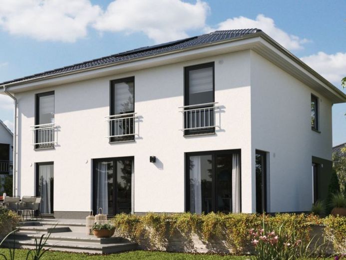 Exclusieve woonwijk in Oberwürzbach, stadsvilla in hellingbouw, massief huis Eff55 in een doodlopende straat, prijs incl. perceel – Foto 1