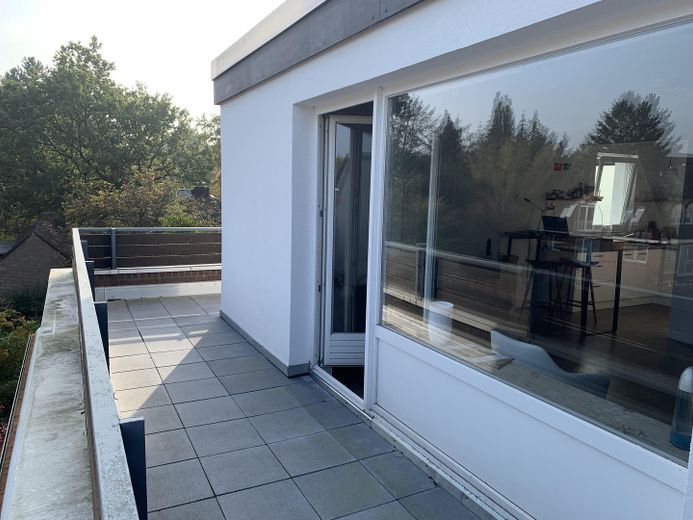 Penthouse m. 20qm Terrasse