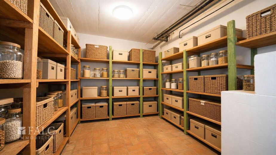 Herrlich viel Platz, Einliegerwohnung und Sauna - FALC Immobilien – Platz für Vorräte