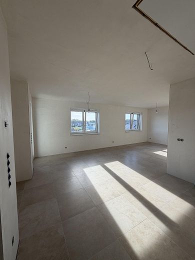 Großzügige 2-Zi. Neubauwohnung Hückelhoven – Offener Wohn-/Ess-/Kochbereich