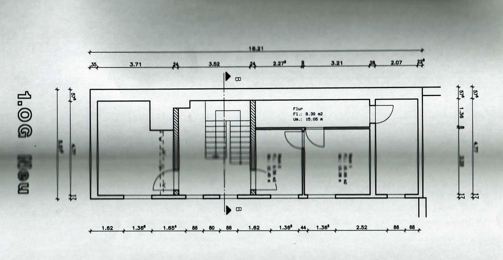 Grundriss Nebengebäude 2. OG