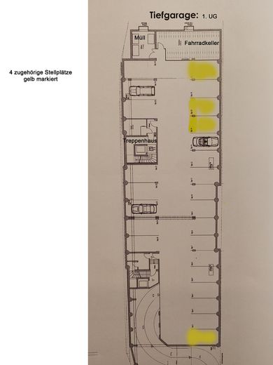 Tiefgaragenstellplätze