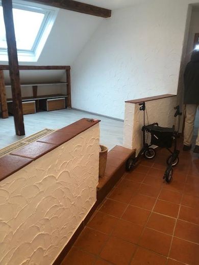 Stufe zum Wohnzimmer