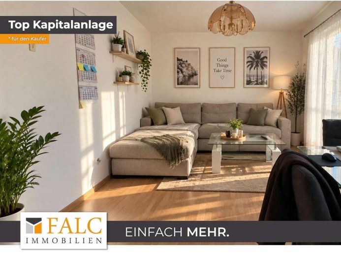 ATTRAKTIVE 2-ZIMMER-WOHNUNG MIT BALKON, AUFZUG & TIEFGARAGENSTELLPLATZ – Foto 1