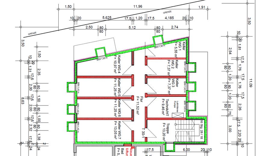 Grundriss Kellergeschoss