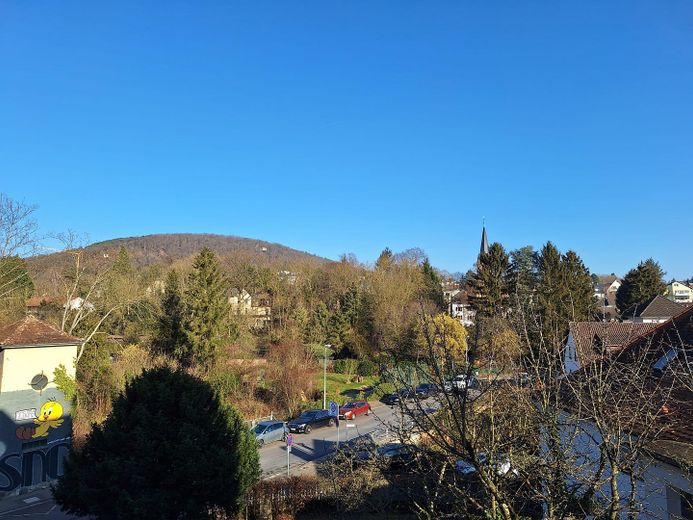 Ausblick vom Balkon