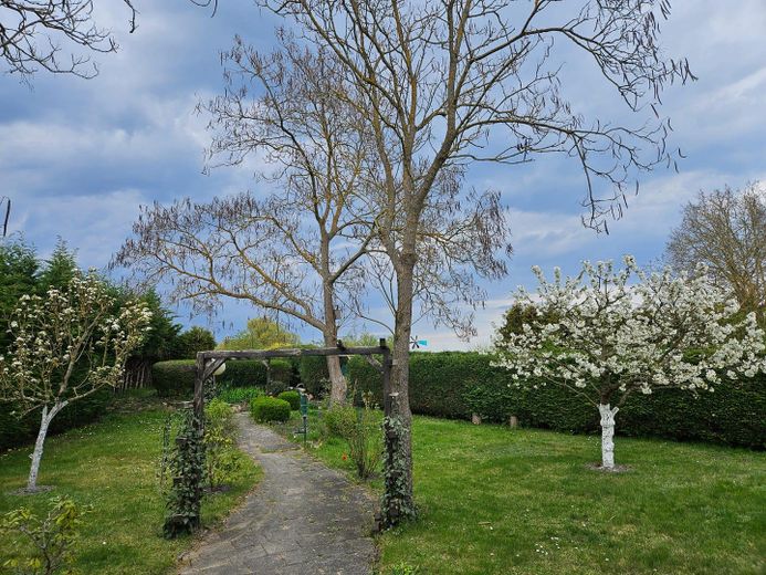 Blick aus dem Haus