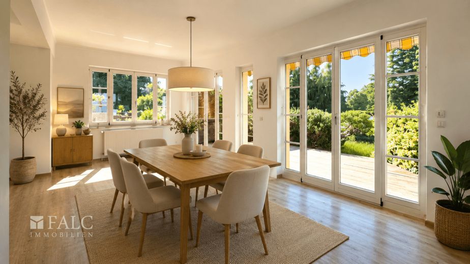 ***Ihr neues Zuhause - Einfamilienhaus mit Kamin, Sauna &amp; schönen Gartenbereich*** – Beispielbild Essbereich