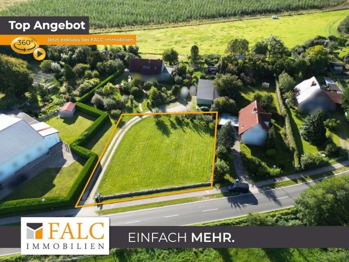Baugrundstück mit genehmigten Bungalow-Projekt und Garage-Bauträgerfrei – Foto 1