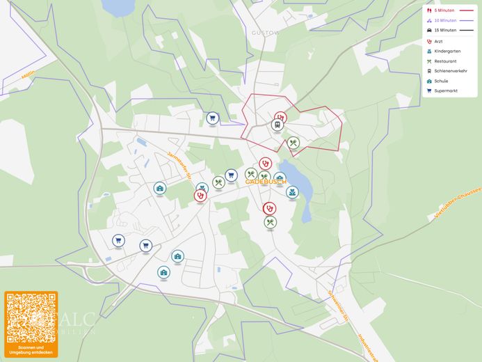***Denkmal - Stilvolle Villa im Landhausstil - Wohnen mit besonderem Ambiente*** – Lageplan