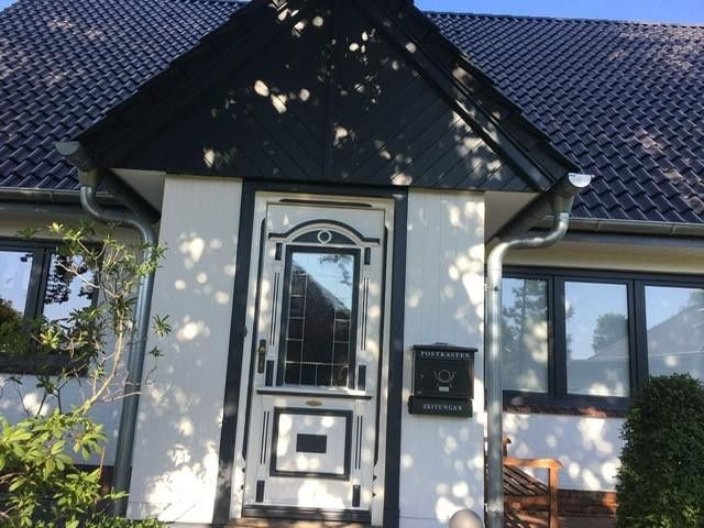 Exclusive country house near Sylt with ambiance & flair – Hauseingang