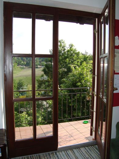 Ausblick in den Garten